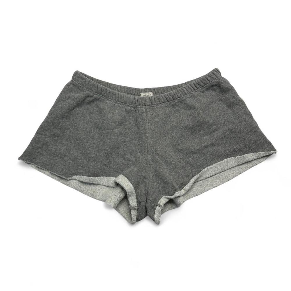 John Galt Gray Brandy Melville Cotton One Size Low Rise Casual Relaxation shorts